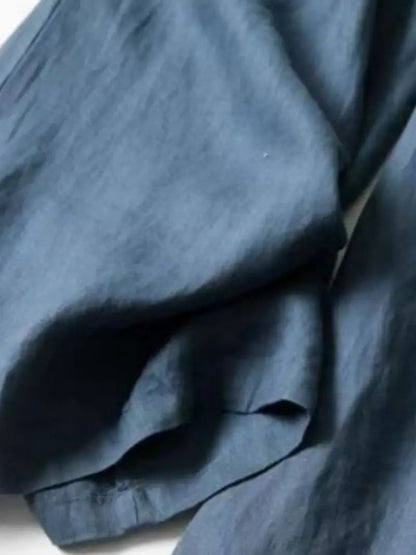 Linen Wide Leg Pant
