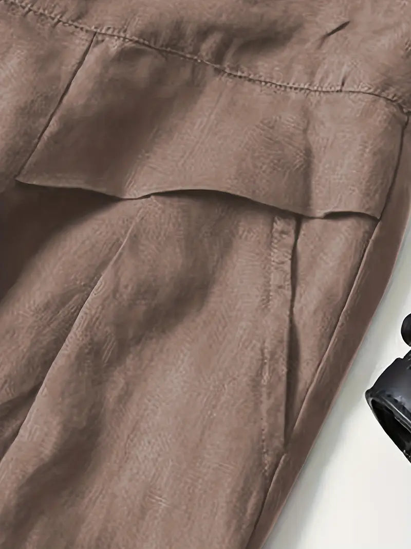 Linen Wide Leg Pant