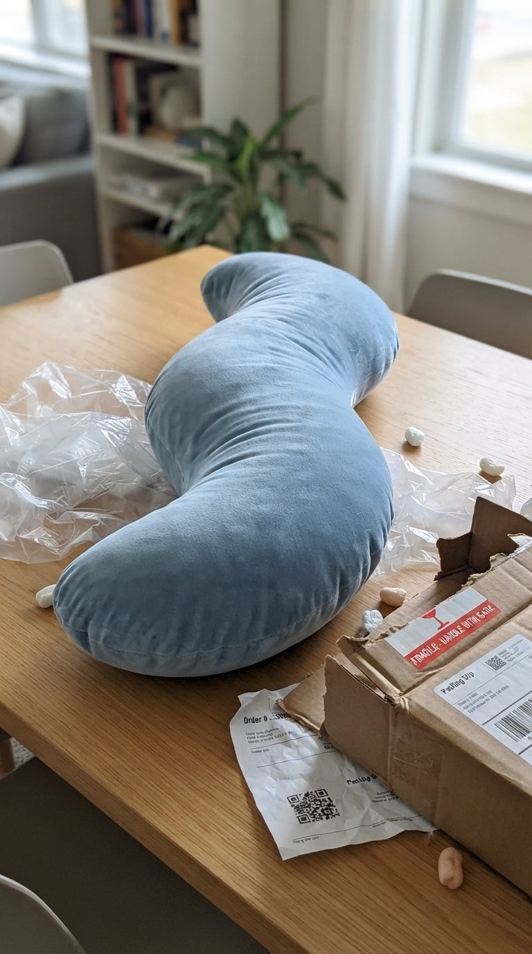 SideNest™ S-Curve Body Pillow - One Curve. Multi-Zone Comfort.