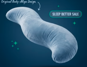SideNest™ S-Curve Body Pillow - One Curve. Multi-Zone Comfort.